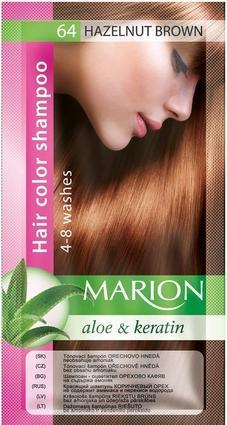 Marion Shampoo 4-8 Wash 64 Hazelnut Brown 40Ml (40 ml, Flüssiges Shampoo)