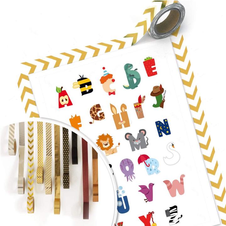 Image du produit Trenddeko Alphabet des enfants (60 x 80 cm)