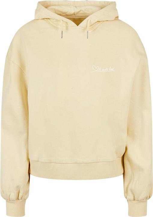 Merchcode Ladies It Beats Loud Organic Oversized Hoody - 113399