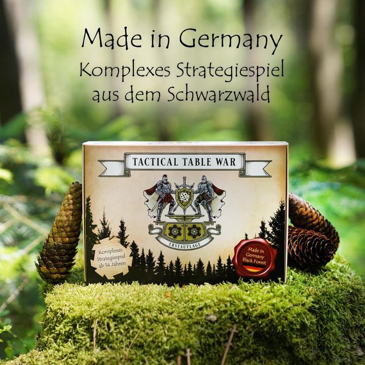 Produktbild Tactical Table War Das strategische Basisbau-Tabletop-Brettspiel aus dem Schwarzwald (Deutsch)