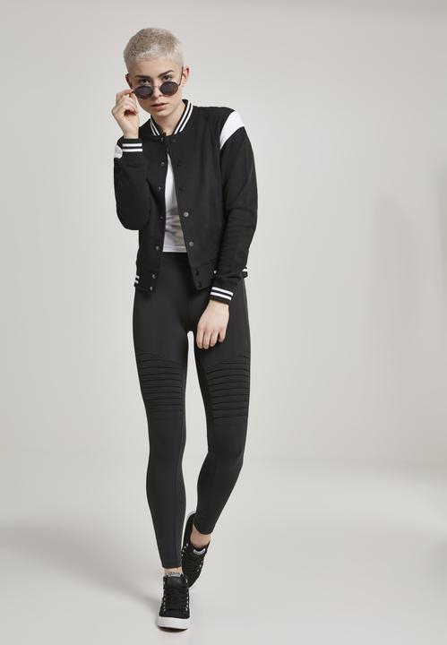 Immagine prodotto Urban Classics Giacca di felpa College Inset da donna (XXL)
