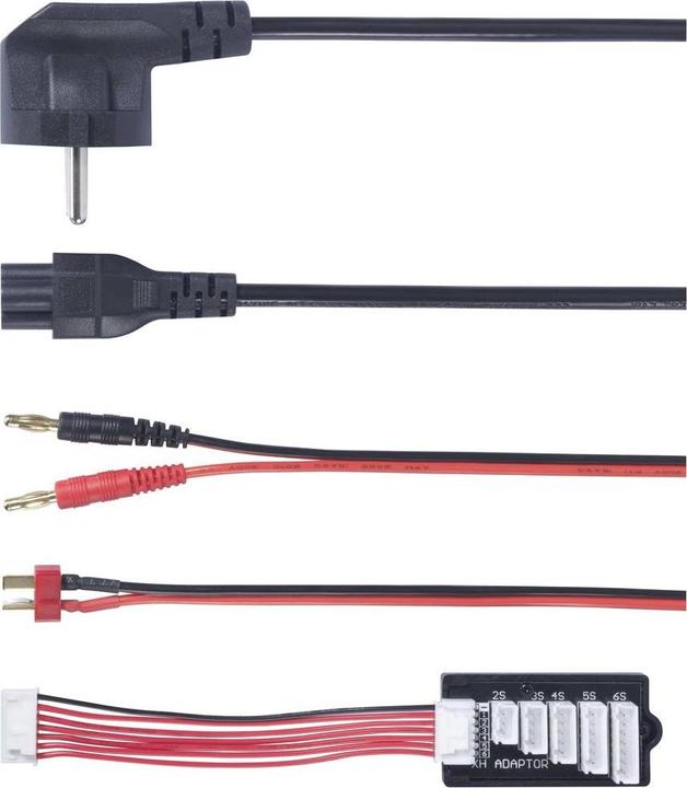 Actual product image Reely V-Charge 200 Duo model charger 10 A LiIon, LiPo, LiFePO, LiHV, NiCd
