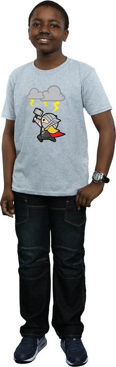 Actual product image Boys Kawaii Thor God Of Thunder T-Shirt (116)
