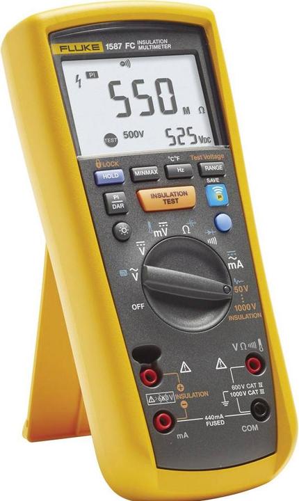 Image du produit Fluke 1587/I400 FC Calibré selon la norme d'usine (CAT IV 600V)
