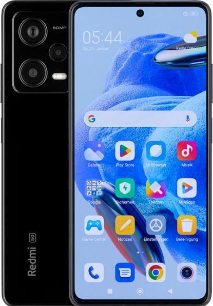 Image du produit Xiaomi Redmi Note 12 Pro 5G (128 Go, Midnight Black, 6.67", Double SIM, 50 Mpx, 5G)