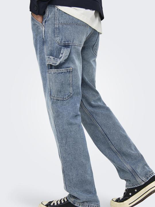 Produktbild Only & Sons ONSEDGE Mittlere Taille Gerade geschnitten Jeans Normal geschnitten jeans (W32/L34)