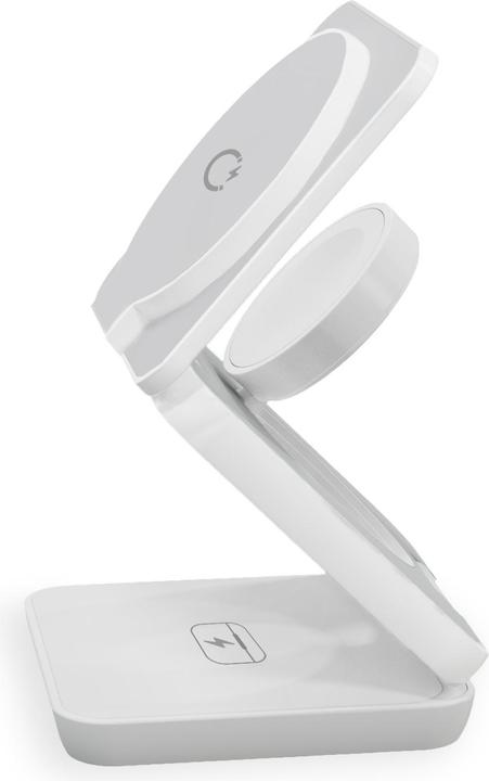 Produktbild KSIX Kabelloses Ladegerät Cube 3en1 (15 W)