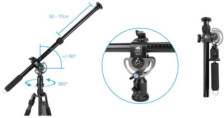 Actual product image Sirui Ha-77 (Stand adapter)