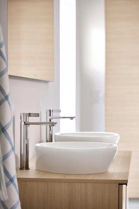 Actual product image Duravit EH-WT-MI D-NEO L without pop-up waste chrome