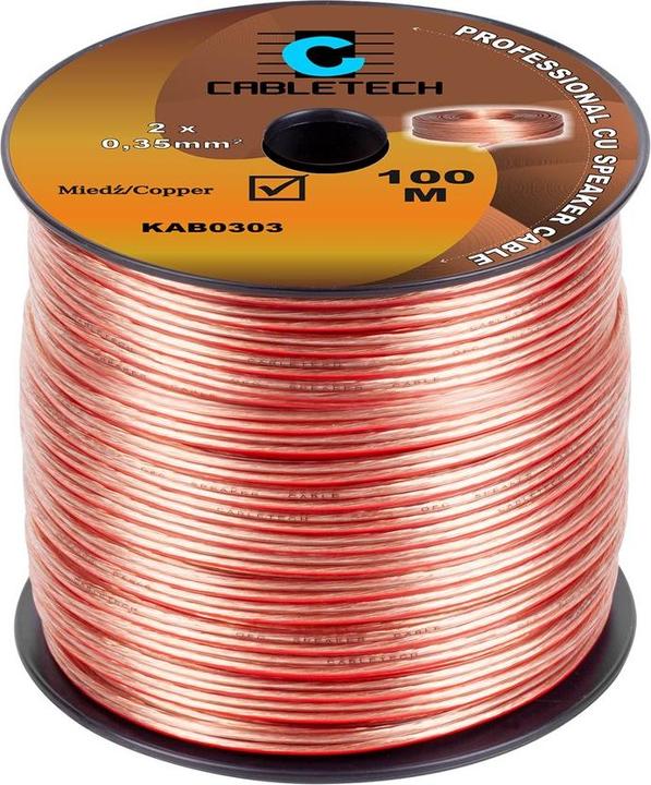 Cabletech 0.35mm speaker wire (0.12 m)