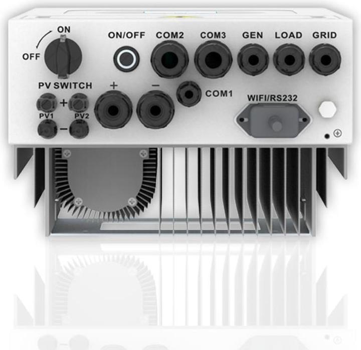 Image du produit V-TAC SUN36KSG03LP1EU Onduleur photovoltaïque hybride monophasé