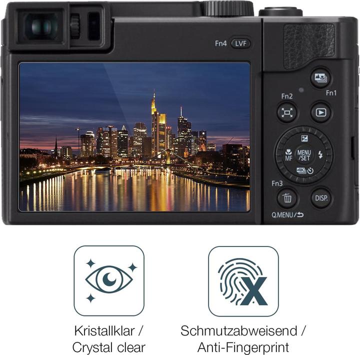 Produktbild Dipos Schutzfolie Klar für Canon EOS R10 (Displayschutz)