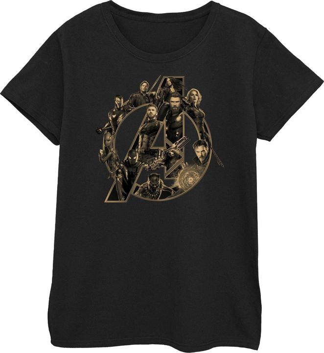 Actual product image Universal Textiles Womens/Ladies Logo Boyfriend T-Shirt (XL)