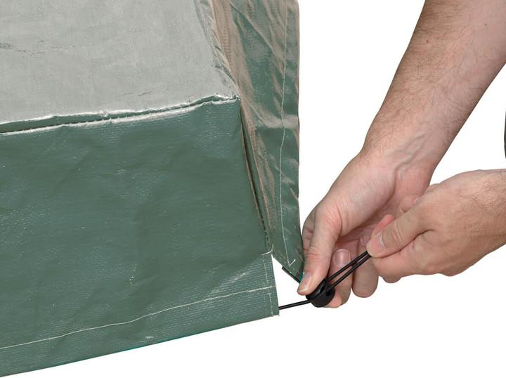 Image du produit Keller Fahnen Blache für Sandkasten green 2.0 200 g/m2 180x180x25 cm