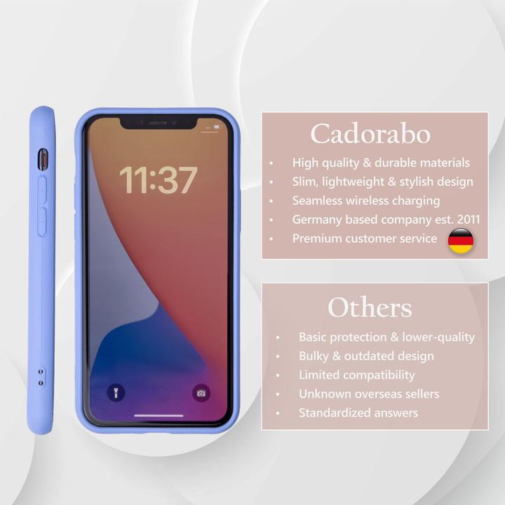Actual product image Cadorabo TPU Liquid Silicone Case Cover (Apple iPhone 11 Pro)