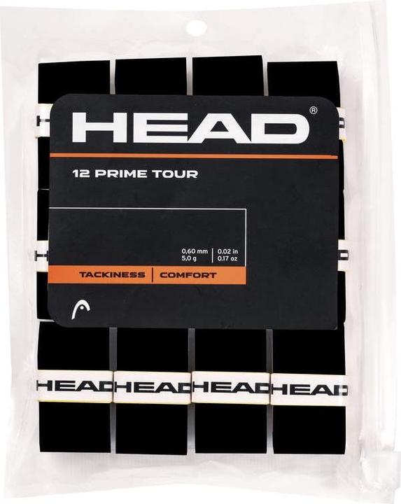 Produktbild Head Prime Tour Overgrip 12er Pack schwarz