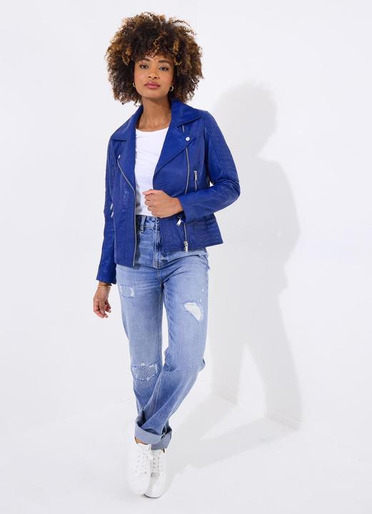 Immagine prodotto Joe Browns Double Zip Leather Biker Jacket (40)