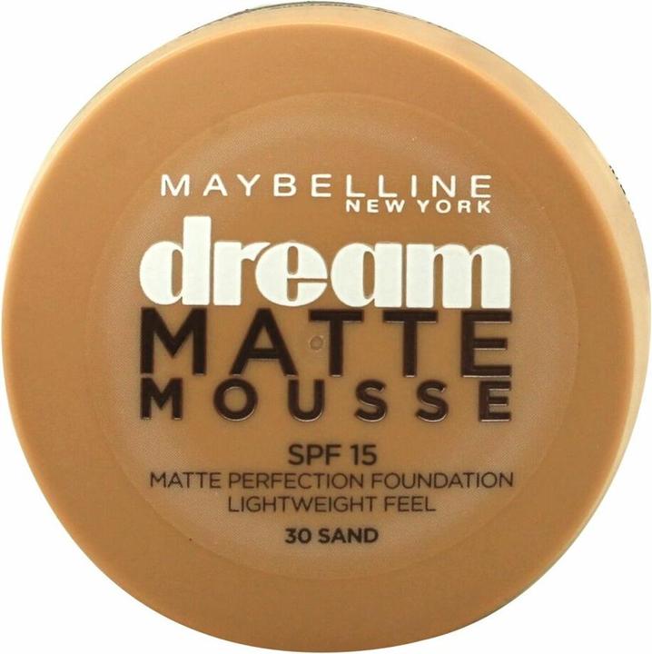 Actual product image Maybelline New York Dream Matte Mousse (30 Sand)