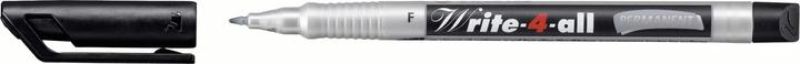 Image du produit STABILO Marqueur permanent Write-4-all (Noir, 0.70 mm, 1 x)