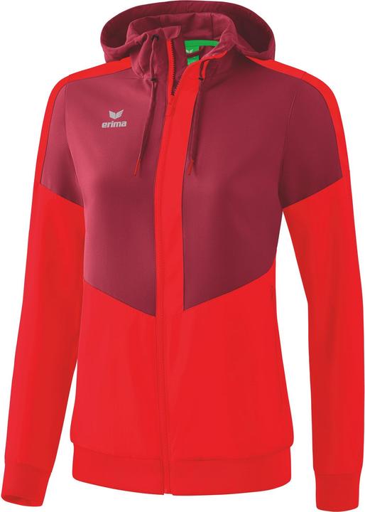 Erima Squad Tracktop Jacke Mit Kapuze Damen