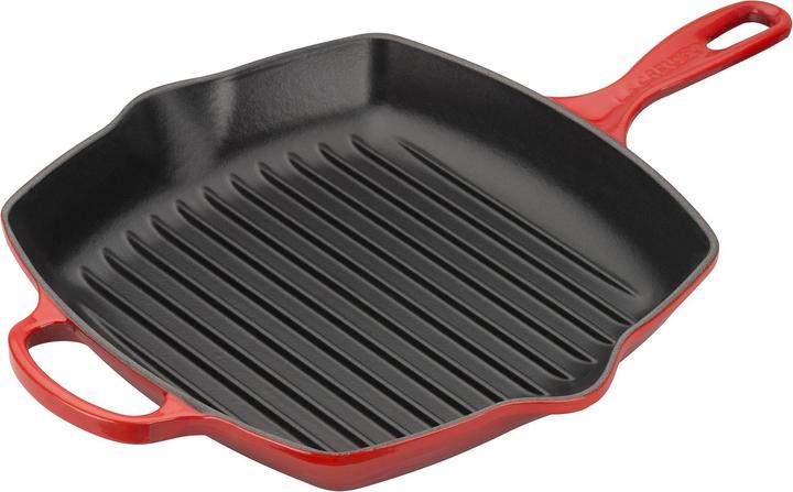Le Creuset Signature (26 cm, Grillpfanne, Gusseisen)