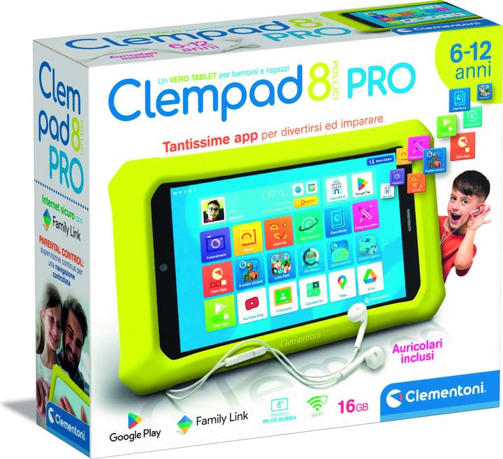 Immagine prodotto Clementoni Tablet Clempad Pro 8' (Tedesco)
