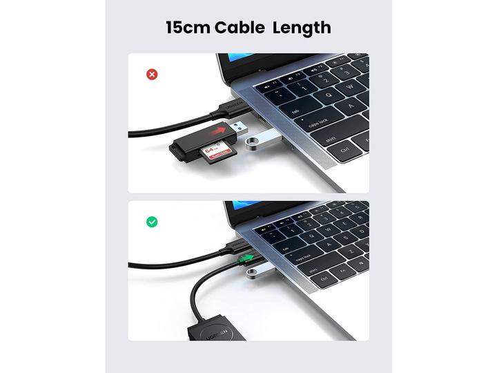 Produktbild Ugreen 2 in 1 Kartenleser (USB 3.0)