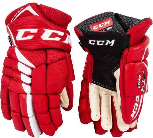 Produktbild CCM JetSpeed FT4 Pro SR Hockeyhandschuhe (Rot/weiss (13), 14"/36 cm) (13)