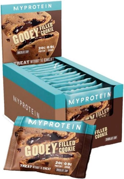 Actual product image MyProtein Protein Filled Cookie (12 x 75g) (Chocolate chip, 12 pcs., 900 g)