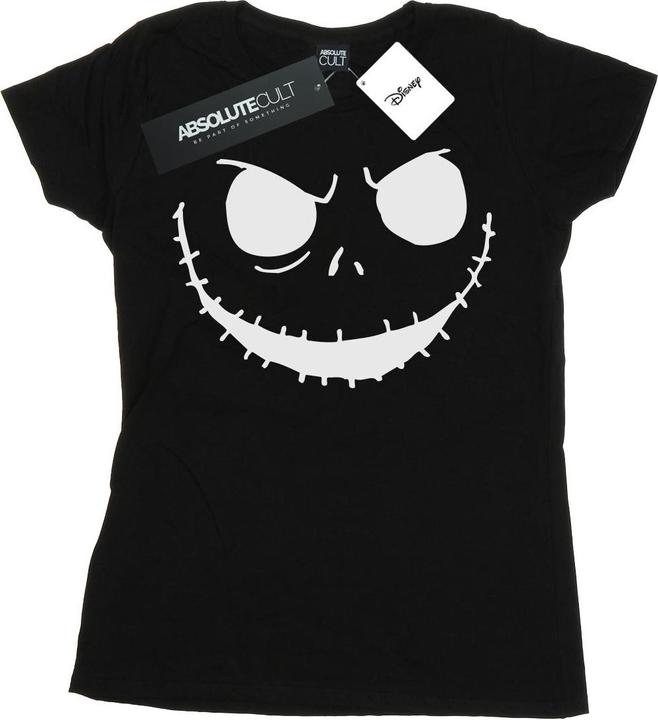 Immagine prodotto Disney Nightmare Before Christmas Jack's Face Bold Maglietta Donna (XL)