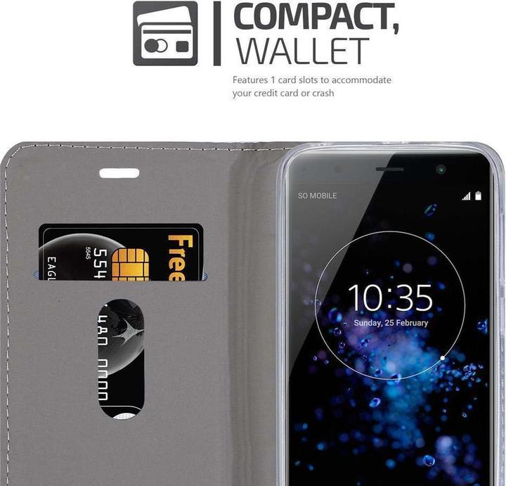 Productafbeelding Cadorabo Boek Jeans Optiek Cover (Sony Xperia XZ2 Premium)