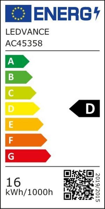Energy Label Ledvance LED tube (G13, 15.60 W, 2250 lm, 1 x, D)