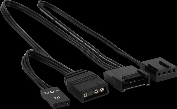 Produktbild AeroCool Duo 14 Computergehäuse Ventilator 14 cm Schwarz (140 mm, 1 x)