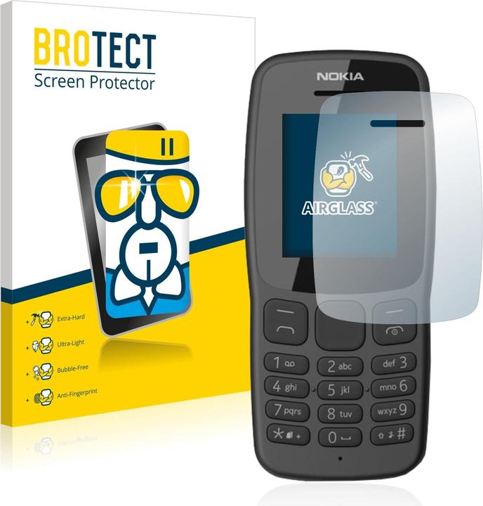 Image du produit BROTECT AirGlass Verre (1 pièce(s), Nokia 106 (2018))
