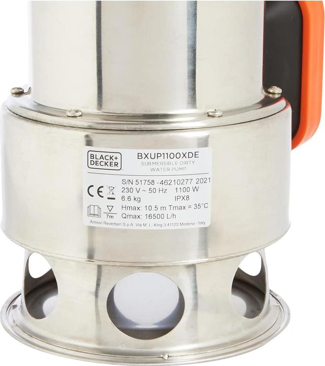 Produktbild Black & Decker BXUP1100XDE (Schmutzwasserpumpe)