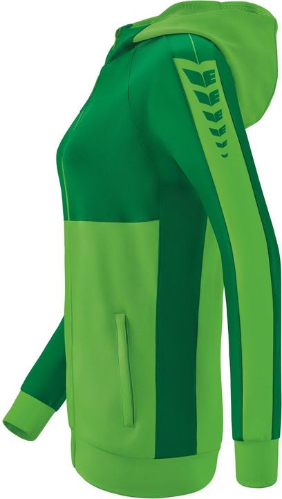 Produktbild Erima Six Wings Trainingsjacke mit Kapuze Damen (34)