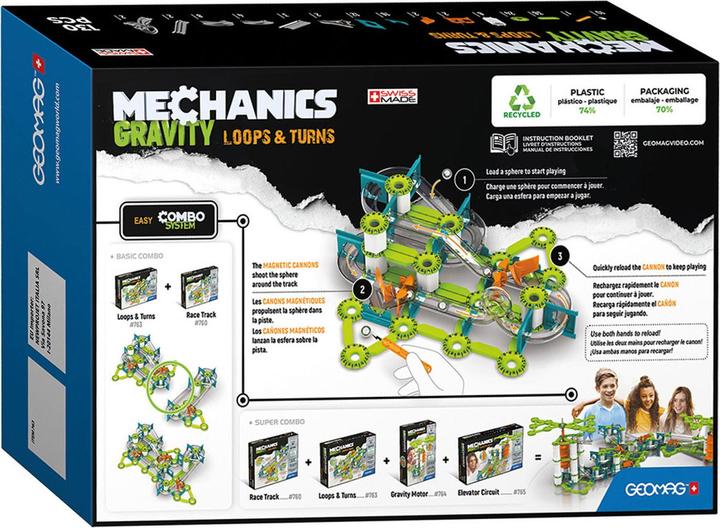 Produktbild Geomag Gravity Loops & Turn