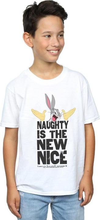 Actual product image Looney Tunes Boys Naughty Is The New Nice T-Shirt (104)