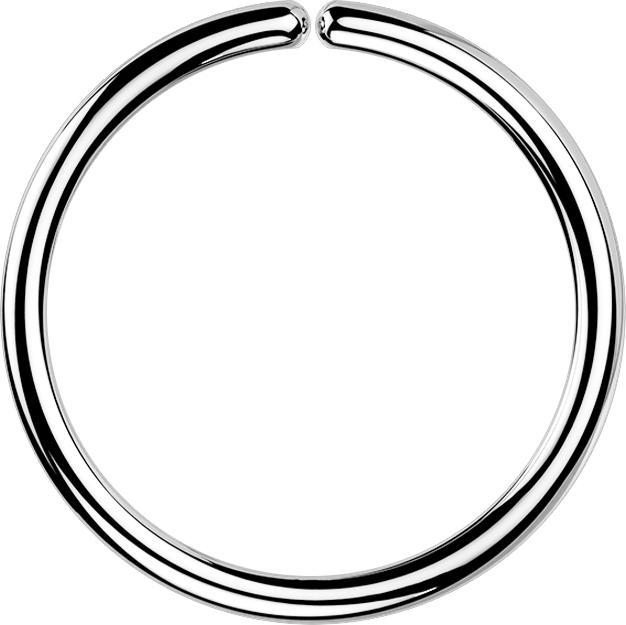 Produktbild Star Piercing Micro Piercing Ring silber (ohne Messing, Titan G23)