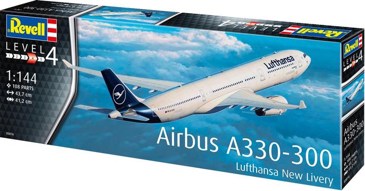 Actual product image Revell Airbus A330-300 - Lufthansa "New Livery