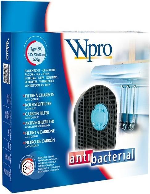 WPRO Antibakterieller Aktivkohlefilter DKF42, 481281718522 - CHF200/1 - 484000008577