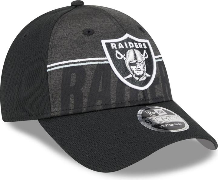 Actual product image New Era 9Forty Stretch Training 2023 Las Vegas Raiders