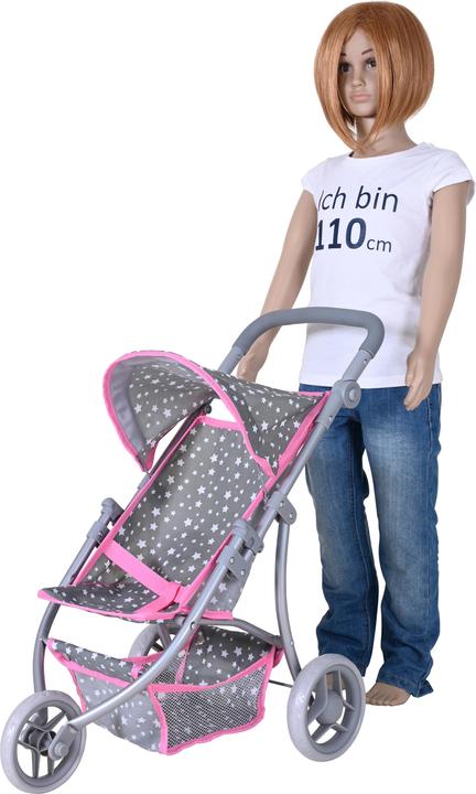 Image du produit Knorrtoys Poussette de poupée Jogger Lio - Star grey