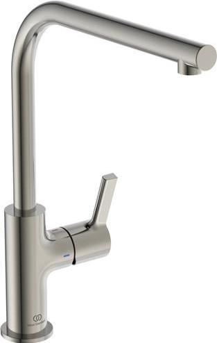 Ideal Standard køkkenarmatur Gusto Silver Storm