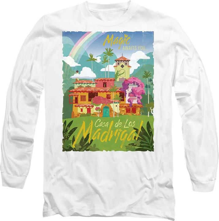 Universal Textiles Magic Awaits You...Casa De Los Madrigal TShirt