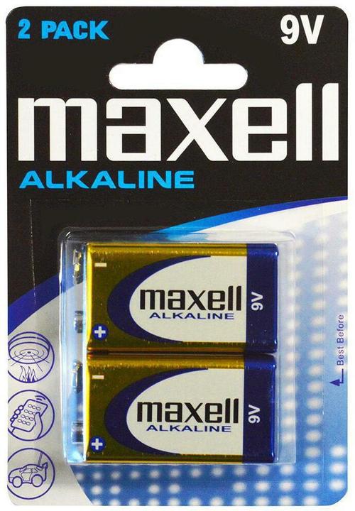 Image du produit Maxell 6LR61 9 Volt (2 pcs, 9V Block)