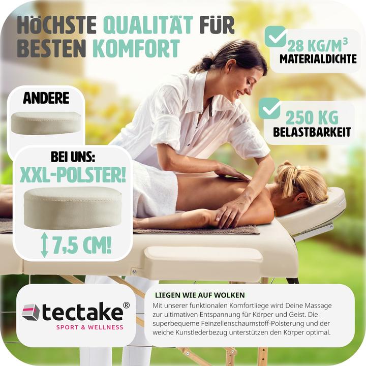 Image du produit tectake Table de massage