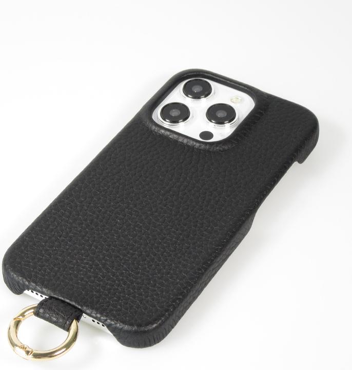 Actual product image PhoneLook Premium Luxury case with adjustable and detachable leather strap + MagSafe (Apple iPhone 15 Pro)
