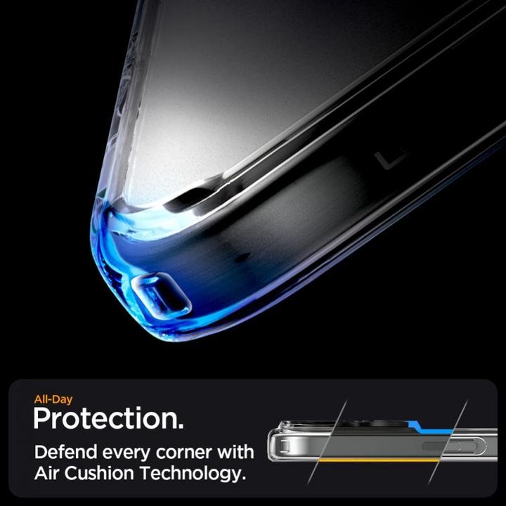 Actual product image Spigen Ultra Hybrid MAG iPhone 16 Pro Max MagSafe frost clear ACS08002 (Apple iPhone 16 Pro Max)
