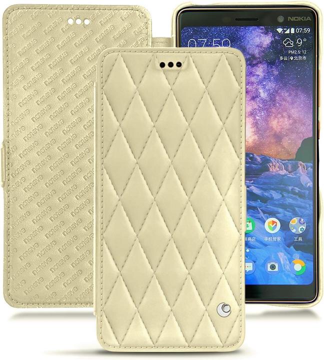 Actual product image Noreve Leather case horizontal (Nokia 7 Plus)